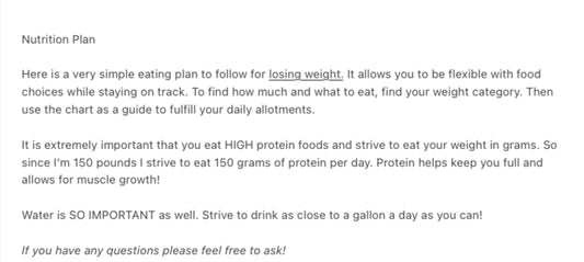 Basic Nutrition Guide